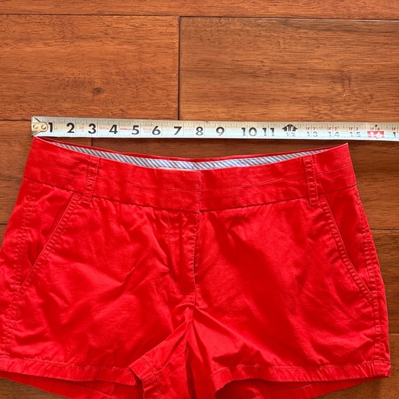 Lot of 2 pairs of size 2 Shorts - Old Navy and J. Crew Red & White - Picture 3 of 11